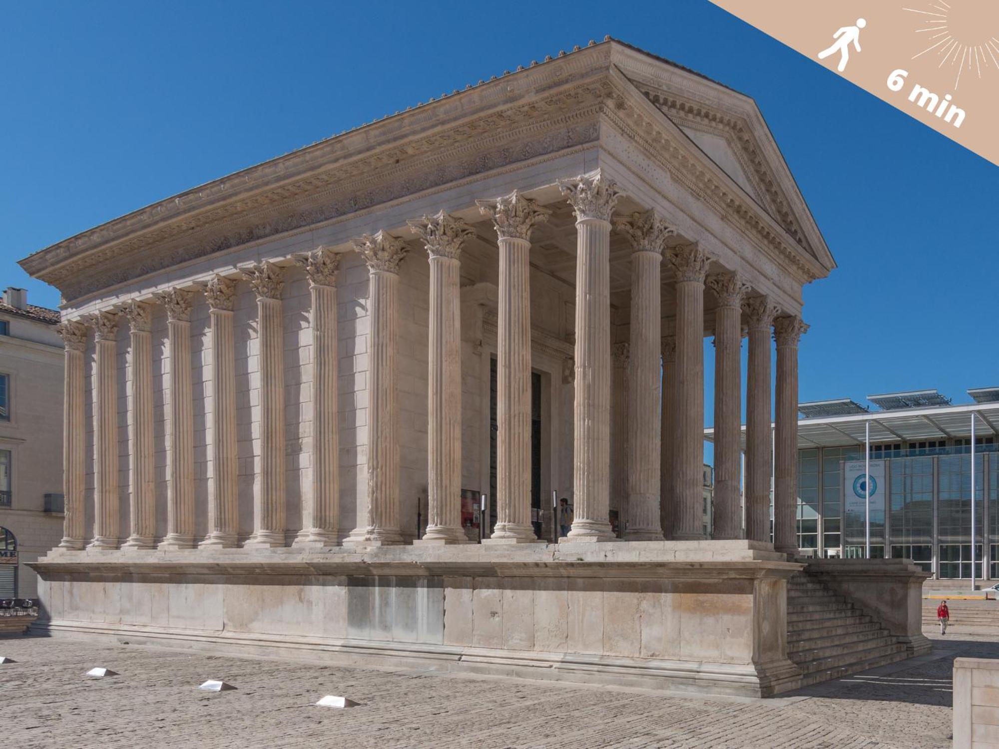 L'Atypique Coeur De Ville - Clim Et Parking นีมส์ ภายนอก รูปภาพ